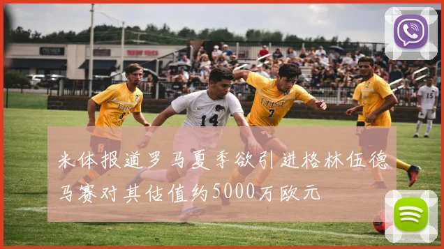 米体报道罗马夏季欲引进格林伍德马赛对其估值约5000万欧元